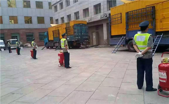 黔西南租赁发电机案例